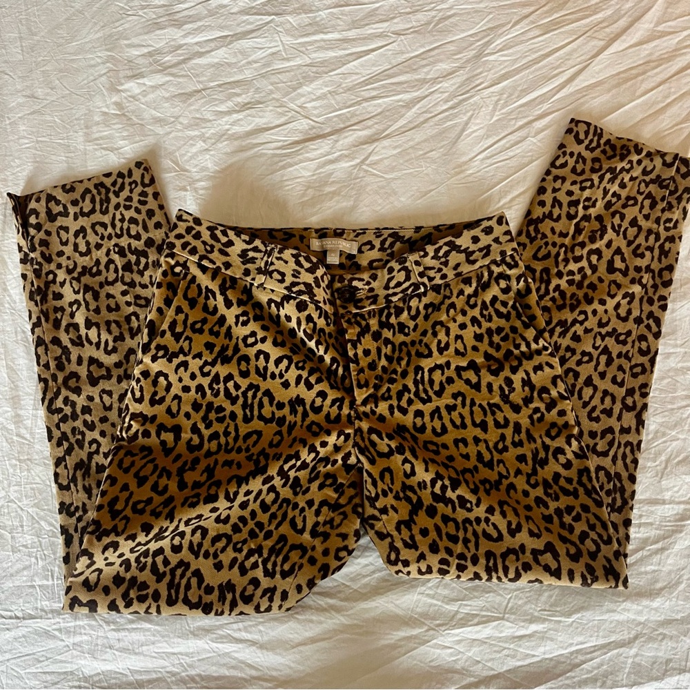 Leopard Print Pants